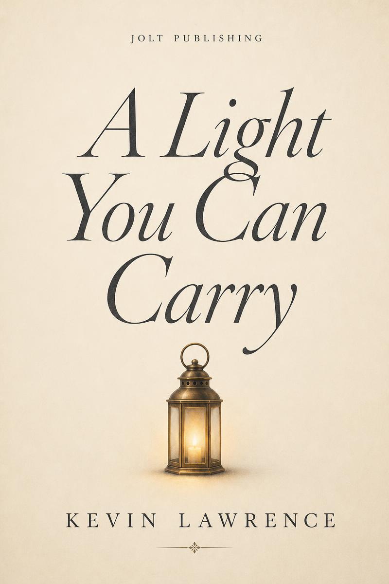 Cover of A Light You Can Carry by Kevin Lawrence, published by Jolt Publishing